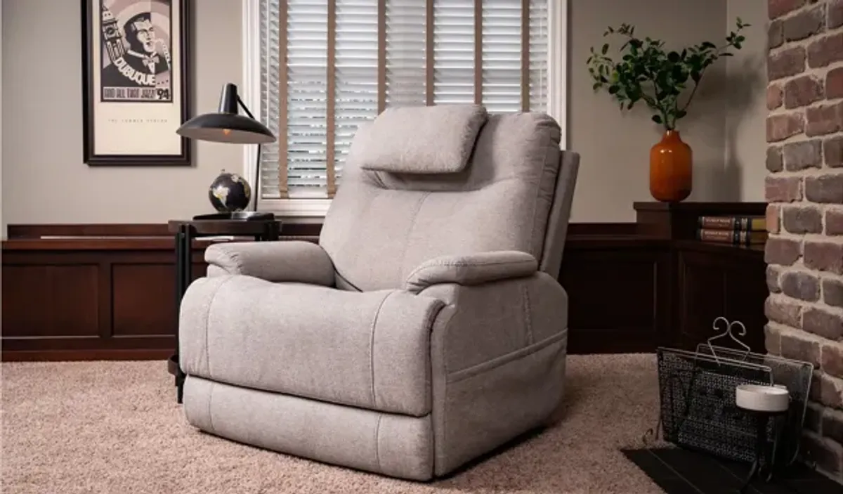 Zion Medium Power Recliner with Power Headrest & Lumbar