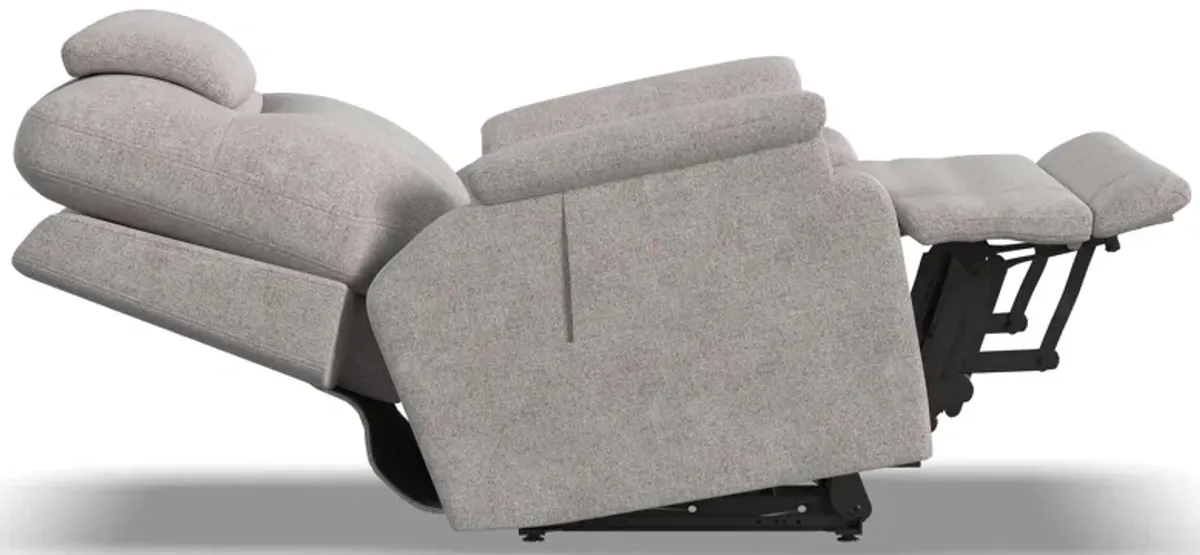 Zion Medium Power Recliner with Power Headrest & Lumbar