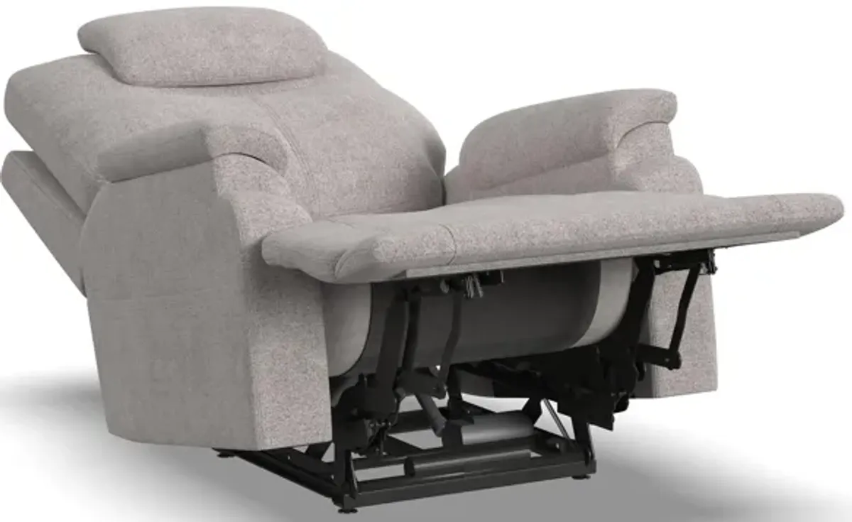 Zion Medium Power Recliner with Power Headrest & Lumbar