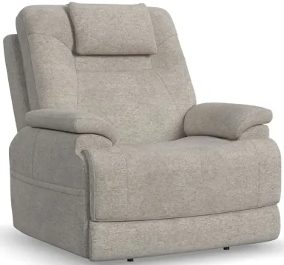 Zion Large Power Lift Recliner with Power Headrest and Power Lumbar w/ Heat & Massage