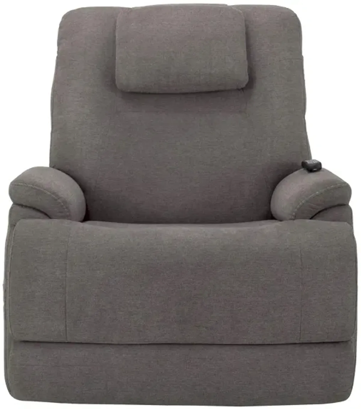 Zion Power Lift Recliner with Power Headrest and Power Lumbar in Gray by Flexsteel