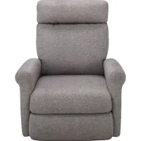 Anderson Power Swivel Glider Recliner in Gray by Best Chairs