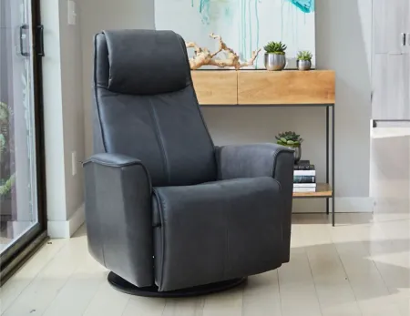 Urban Small Recliner in SL Storm by Fjords USA