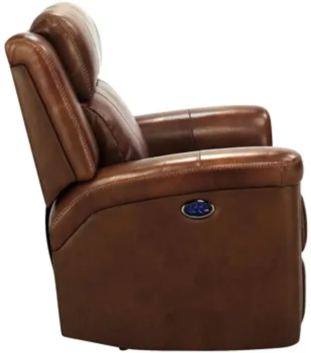 Richfield Leather Power Recliner with Power Headrest and Lumbar