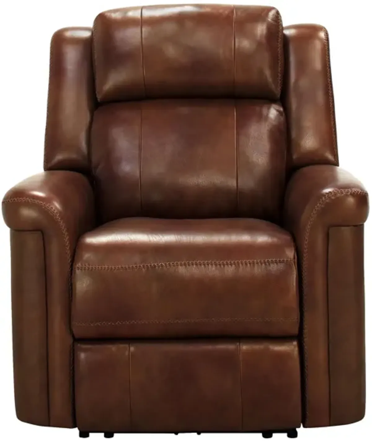 Richfield Leather Power Recliner with Power Headrest and Lumbar