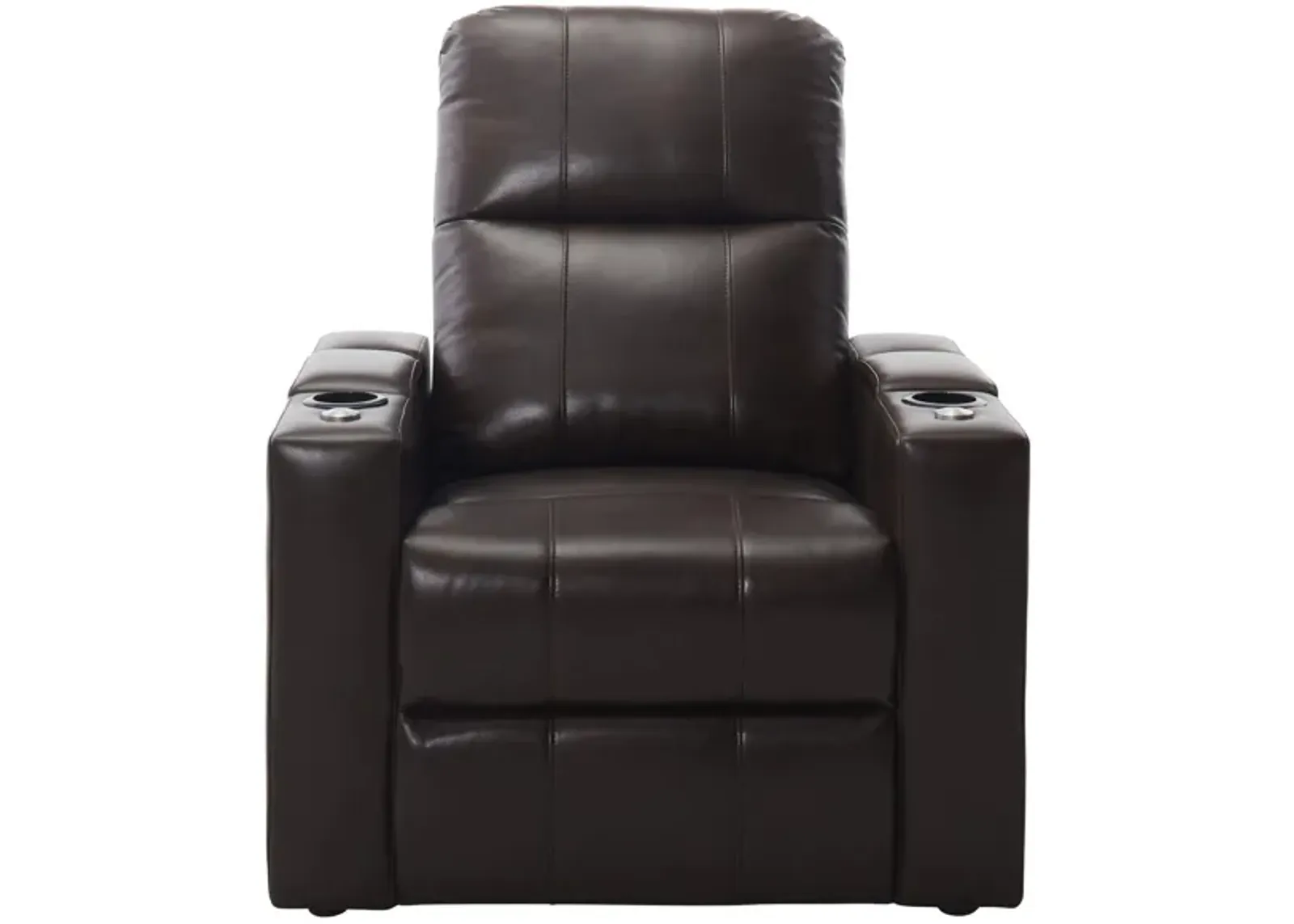 Matrix Home Theater Power Recliner in Chocolate by Bellanest.