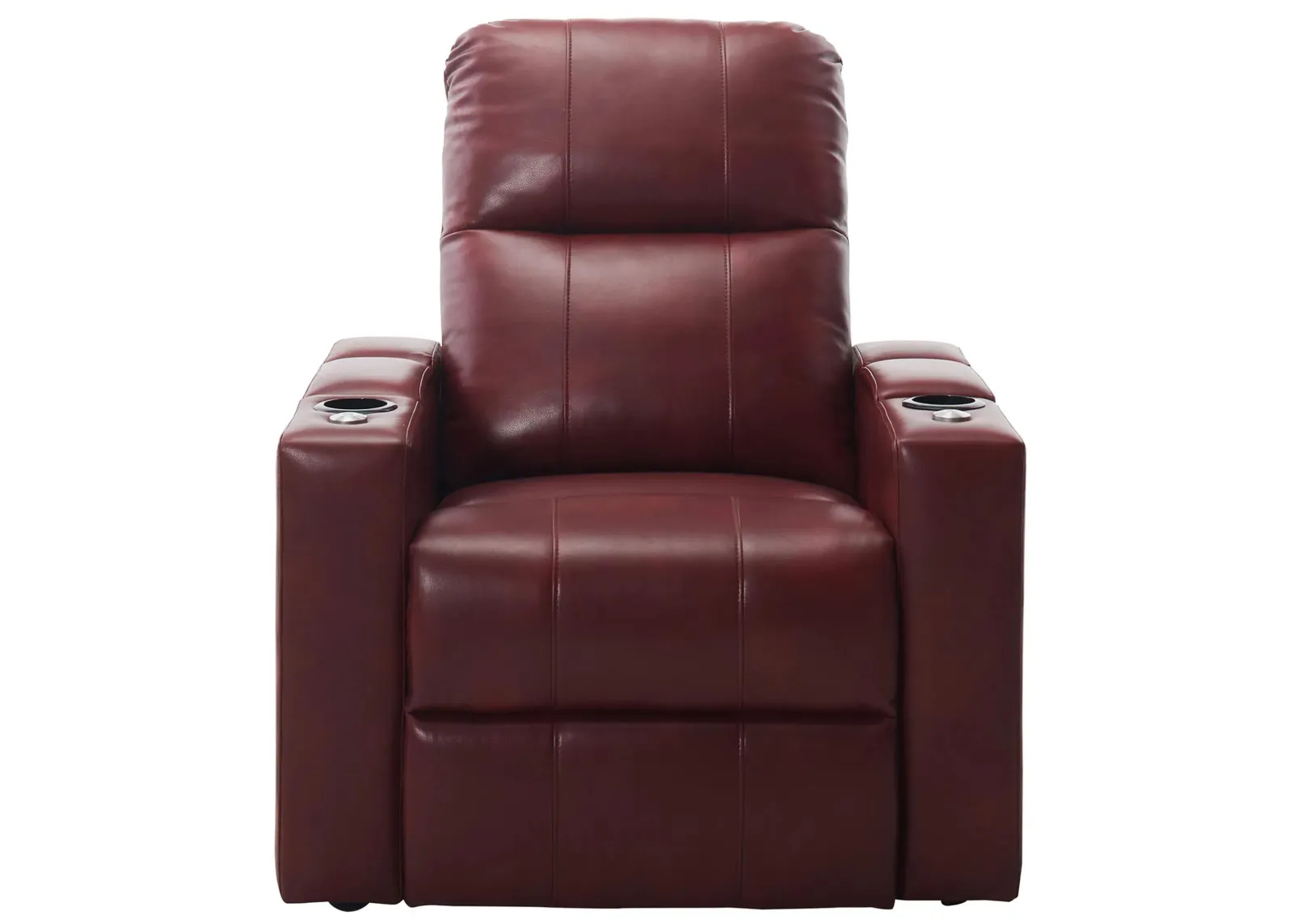 Matrix Home Theater Power Recliner in Red by Bellanest.