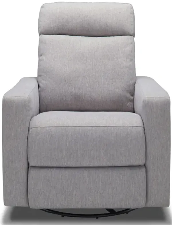 Adams Power Swivel Glider Recliner w/Power Headrest