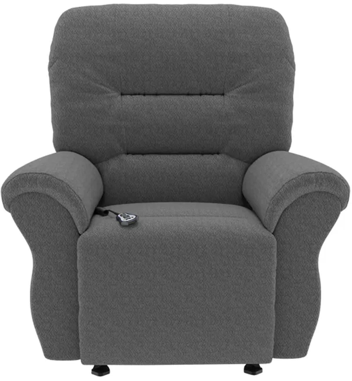 Brent Power Recliner in Navy by Best Chairs