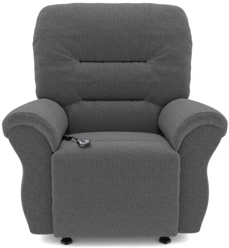 Brent Power Recliner in Navy by Best Chairs
