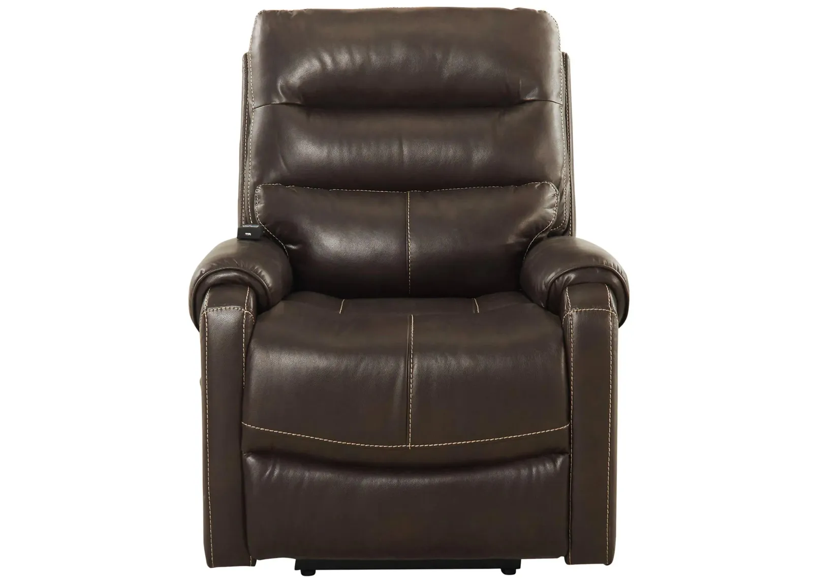 Ritmer Power Lift Recliner in Dark Brown by High Line Smart Home