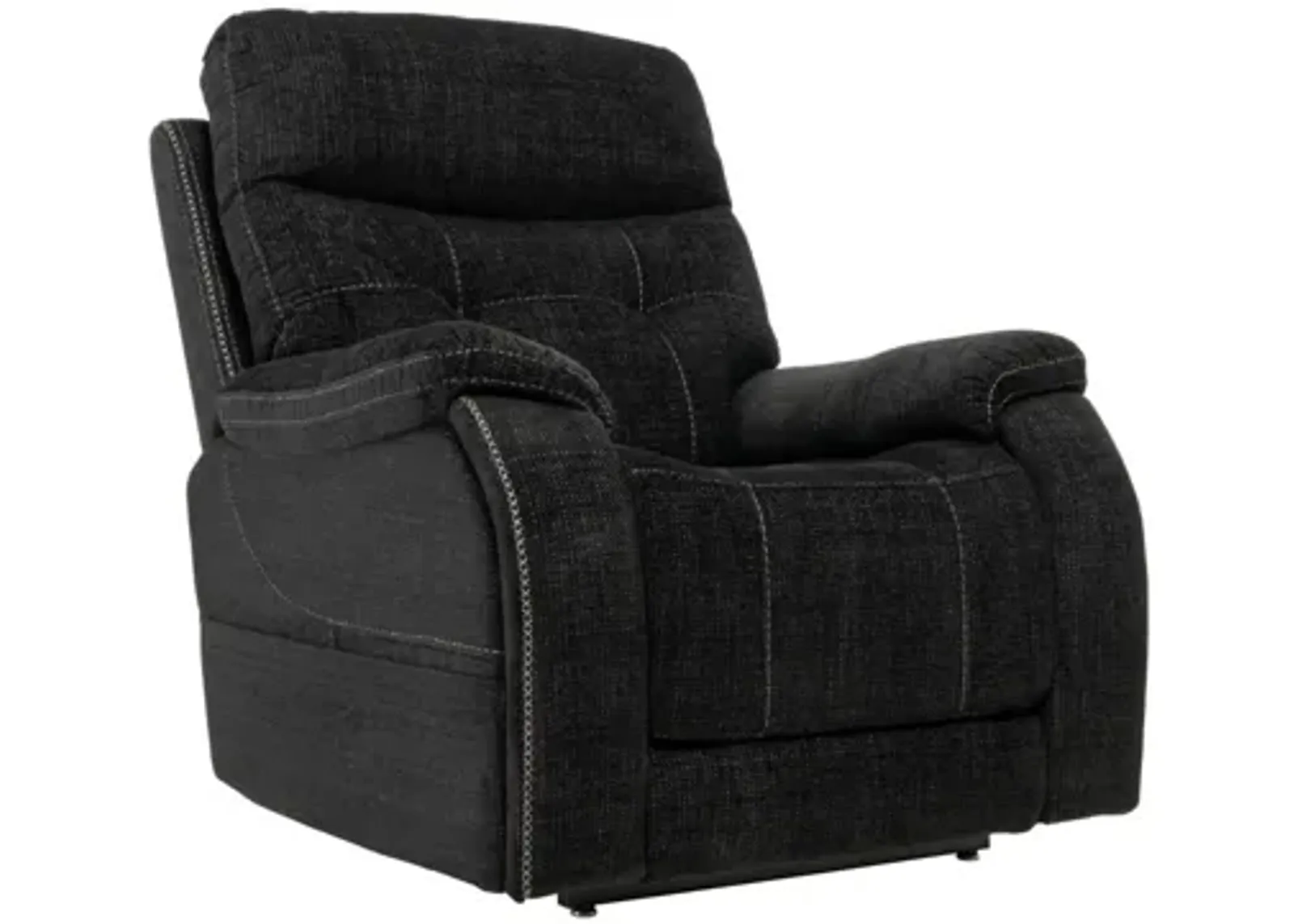 Ovation Power Lift Recliner w/ Adjustable Headrest in Ebony by Bellanest