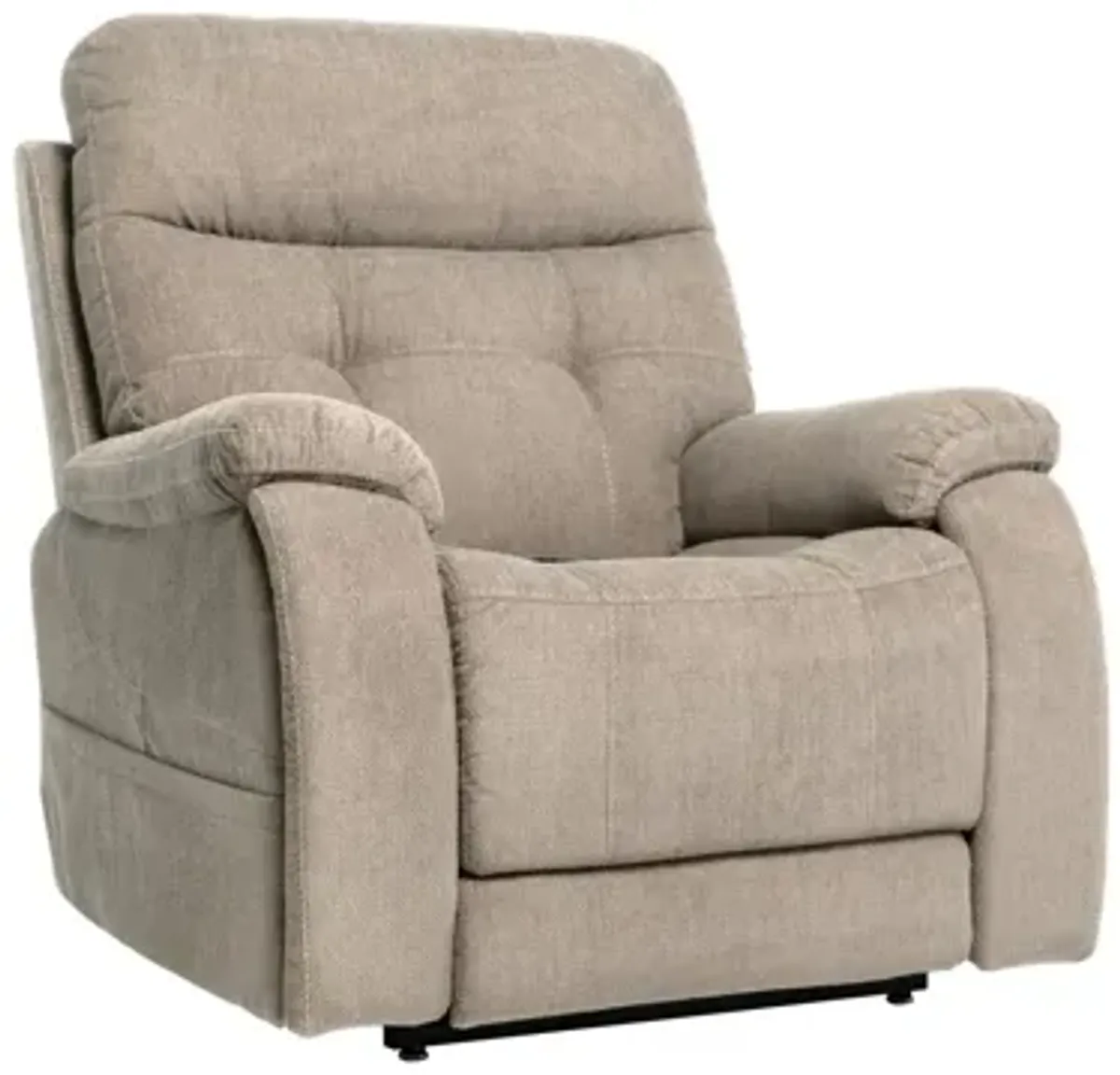 Ovation Power Lift Recliner w/ Adjustable Headrest in Stone by Bellanest