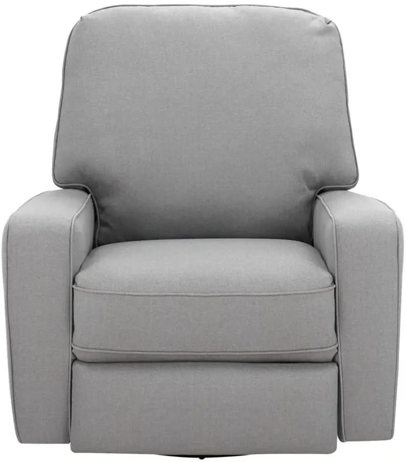 Stetson Swivel Glider Recliner in Gray by Best Chairs