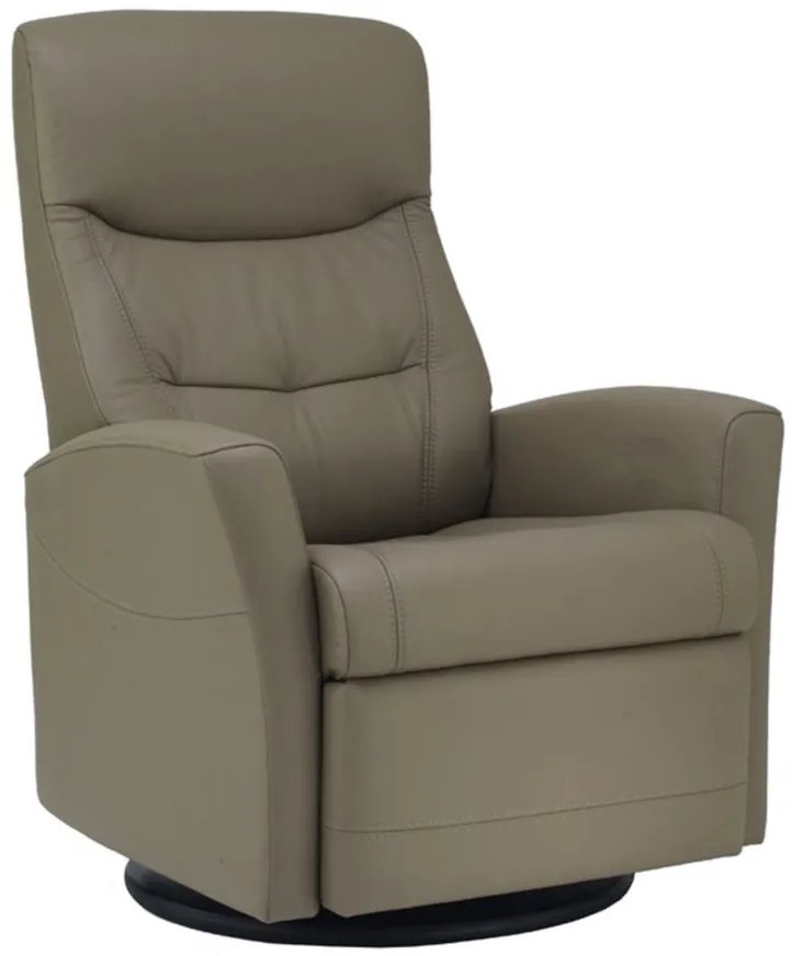 Oslo Small Recliner in NL Stone by Fjords USA