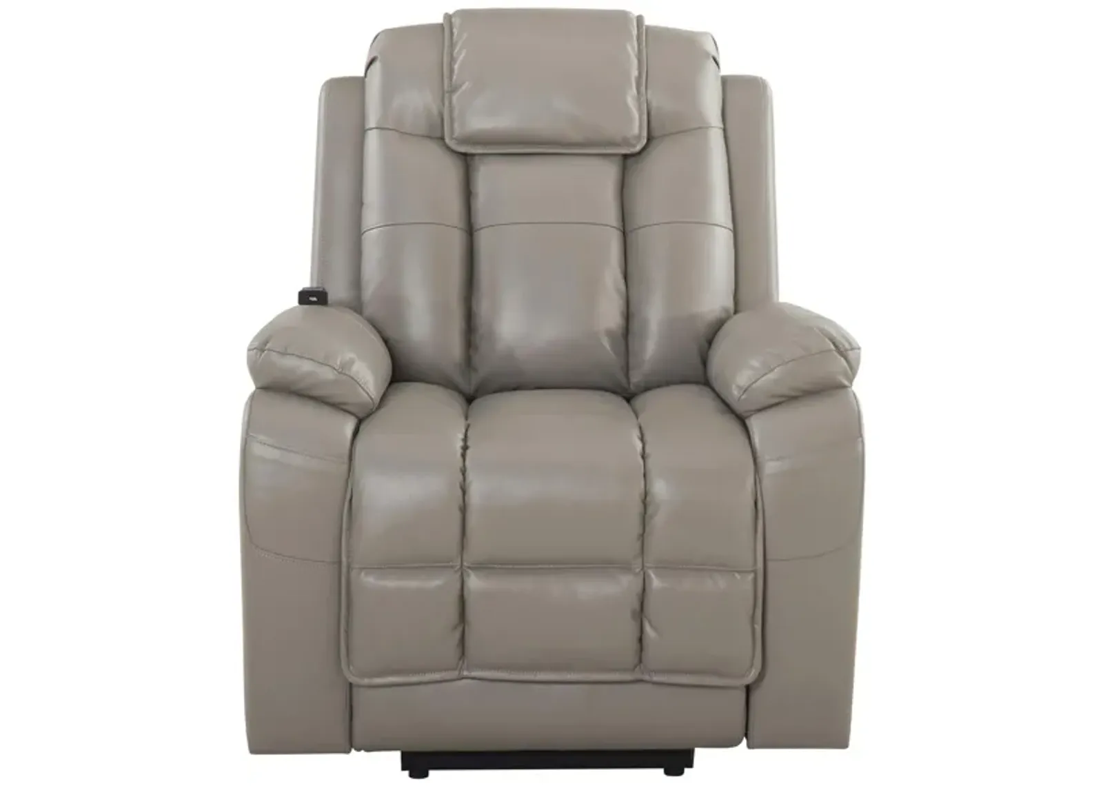 Maynard Power Lift Recliner in Light Gray by High Line Smart Home