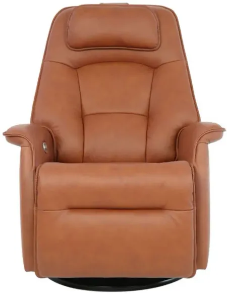Stockholm Small Recliner in AL Whiskey by Fjords USA