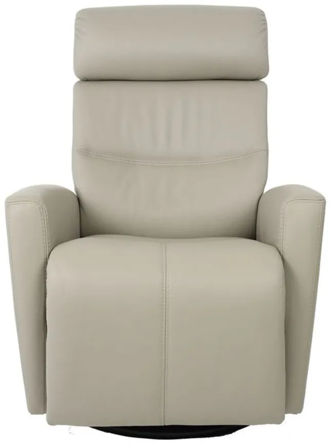 Milan Small Recliner in AL Cement by Fjords USA