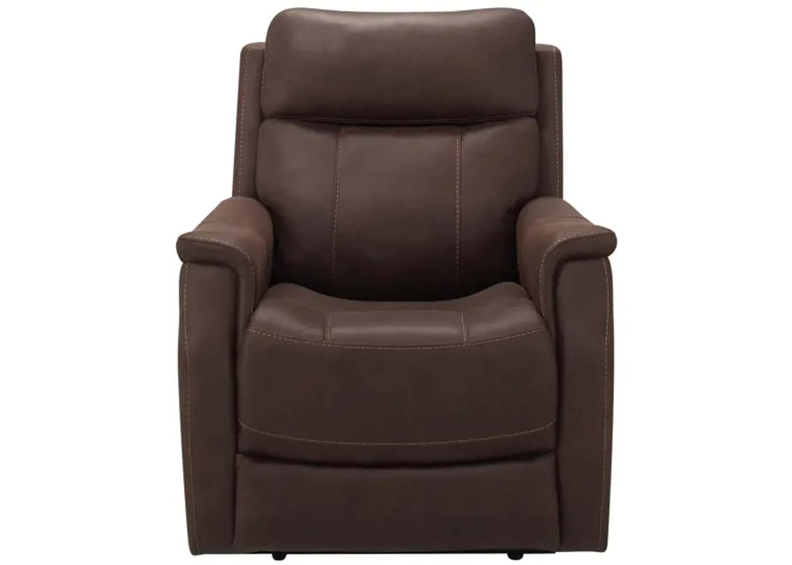 Rendall Power Layflat Recliner in Brown by Bellanest