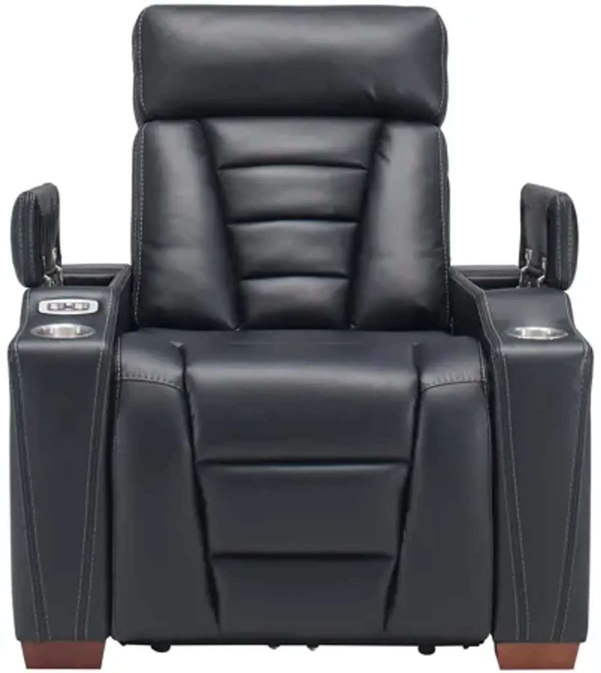 Edison Power Home Theater Recliner w/ Storage