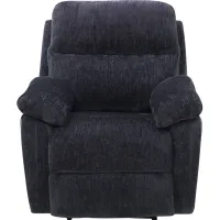 Cahill Power Recliner in Gray;Blue by Flair
