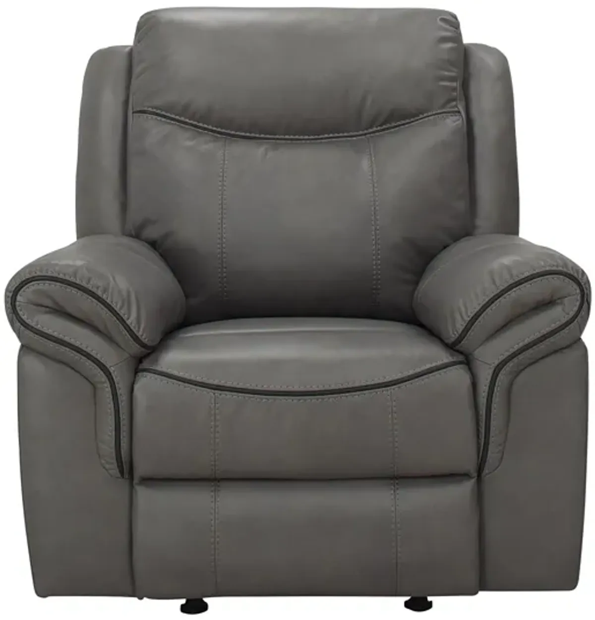 Ross Glider Recliner in Gray by Bellanest