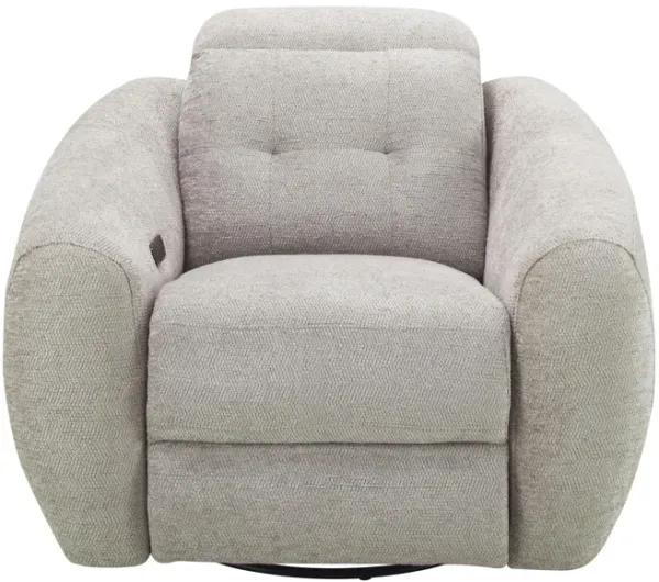Carson Dual Power Swivel Recliner