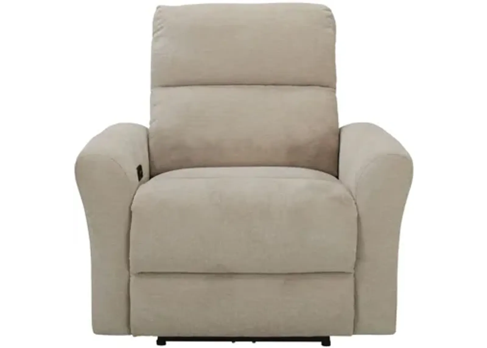 Fletcher Power Recliner w/ Power Headrests in Shambala Porcelain by Bellanest