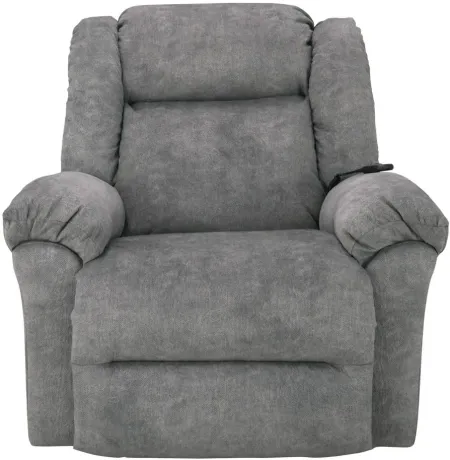 Andre Power Rocker Recliner in Gray by Best Chairs