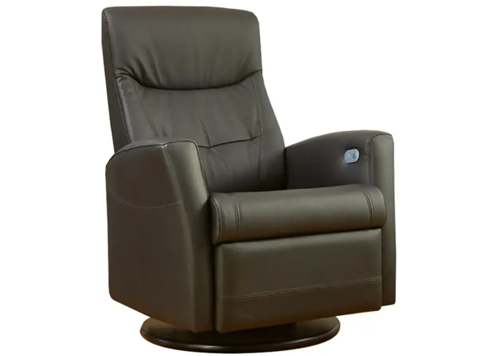 Oslo Small Recliner in NL Black by Fjords USA