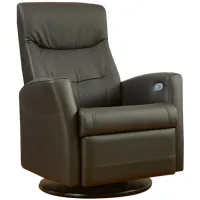 Oslo Large Recliner in NL Black by Fjords USA