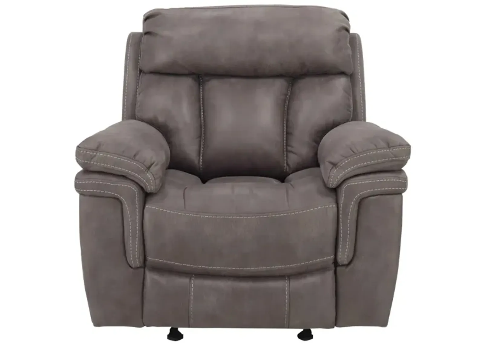 Ryder Glider Recliner in Gray by Bellanest