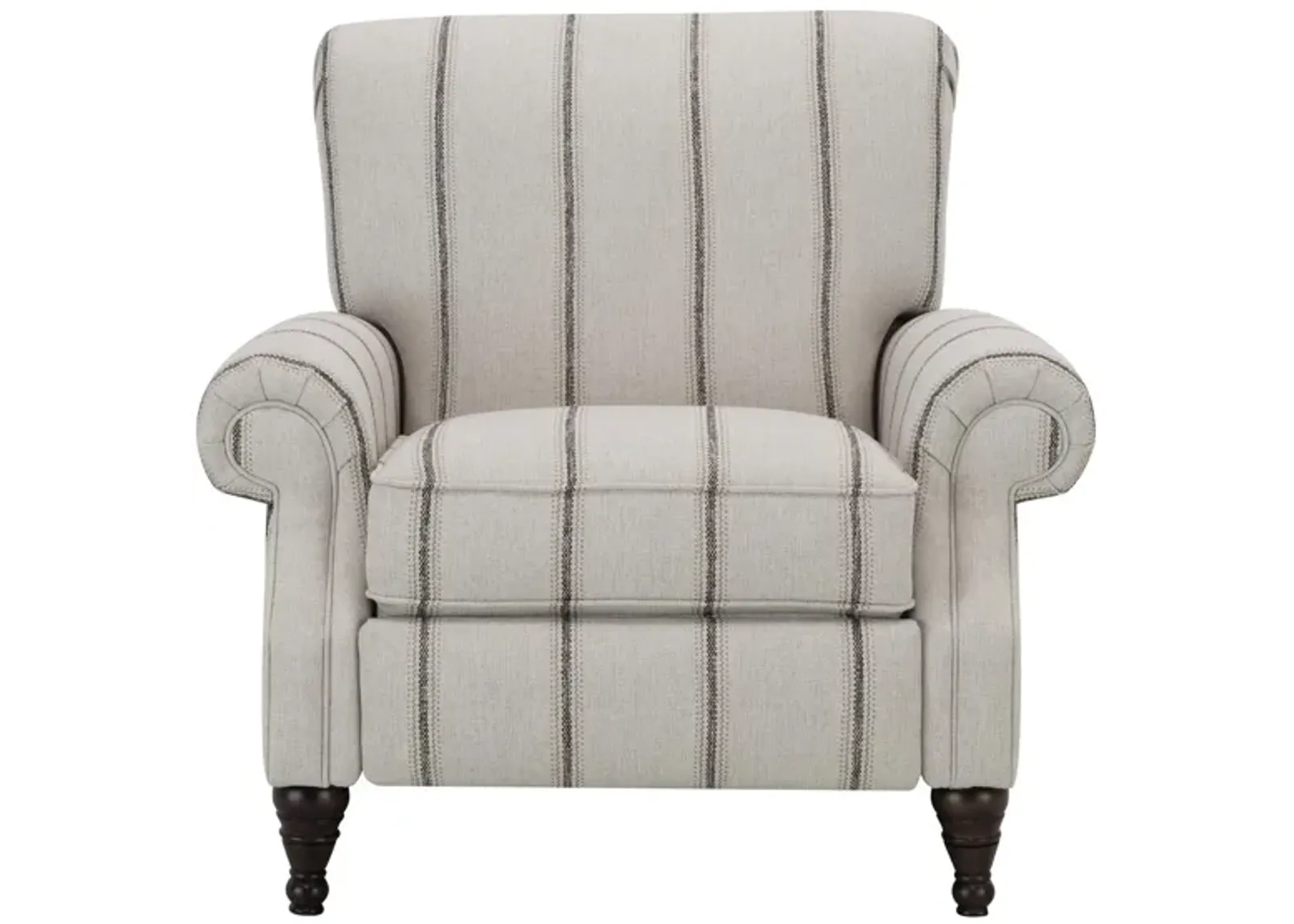 Wilkinson Pushback Recliner in Mercer Street Tuxedo by H.M. Richards