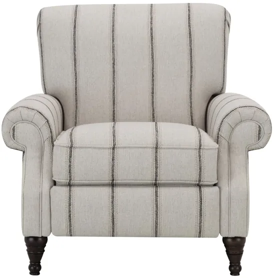 Wilkinson Pushback Recliner in Mercer Street Tuxedo by H.M. Richards