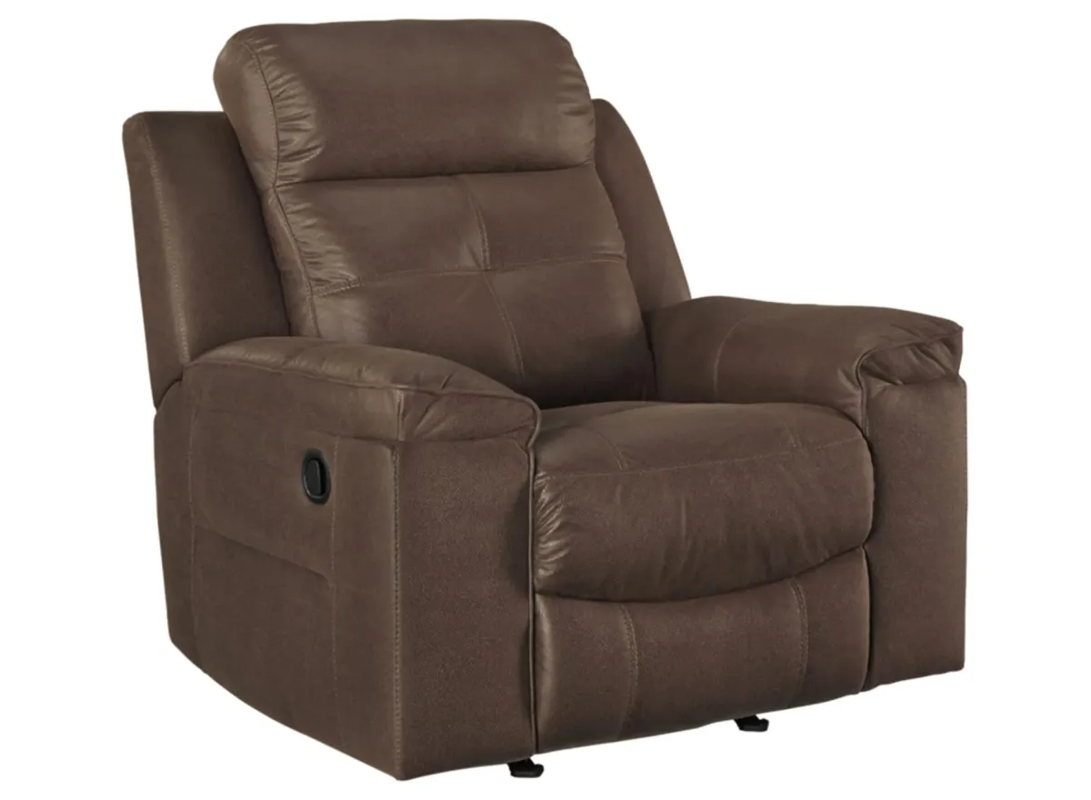 Jesolo Rocker Recliner in Coffee by Ashley Furniture