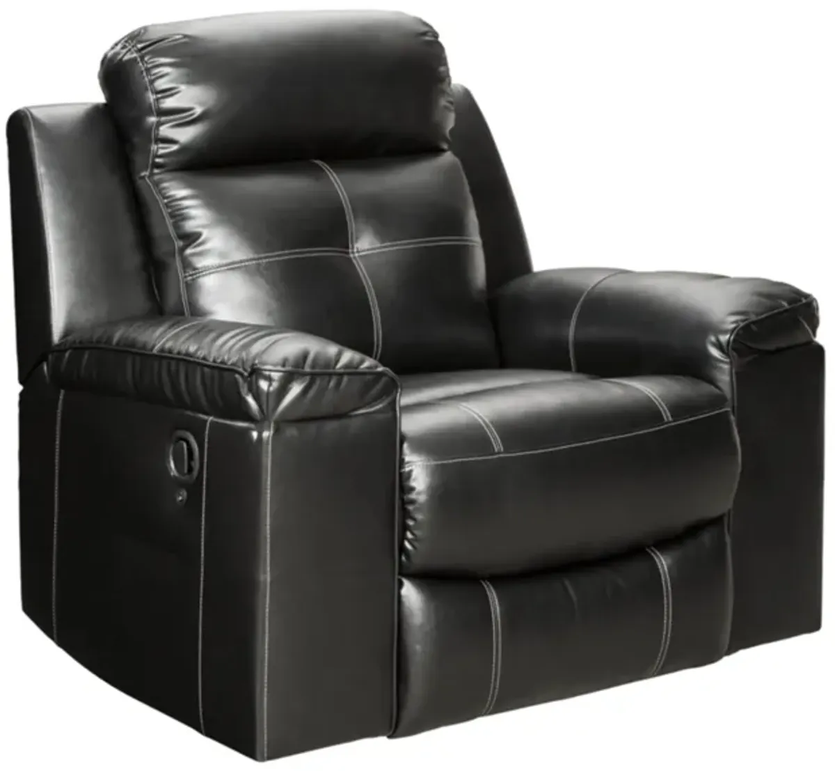 Kempten Rocker Recliner in Black by Ashley Furniture