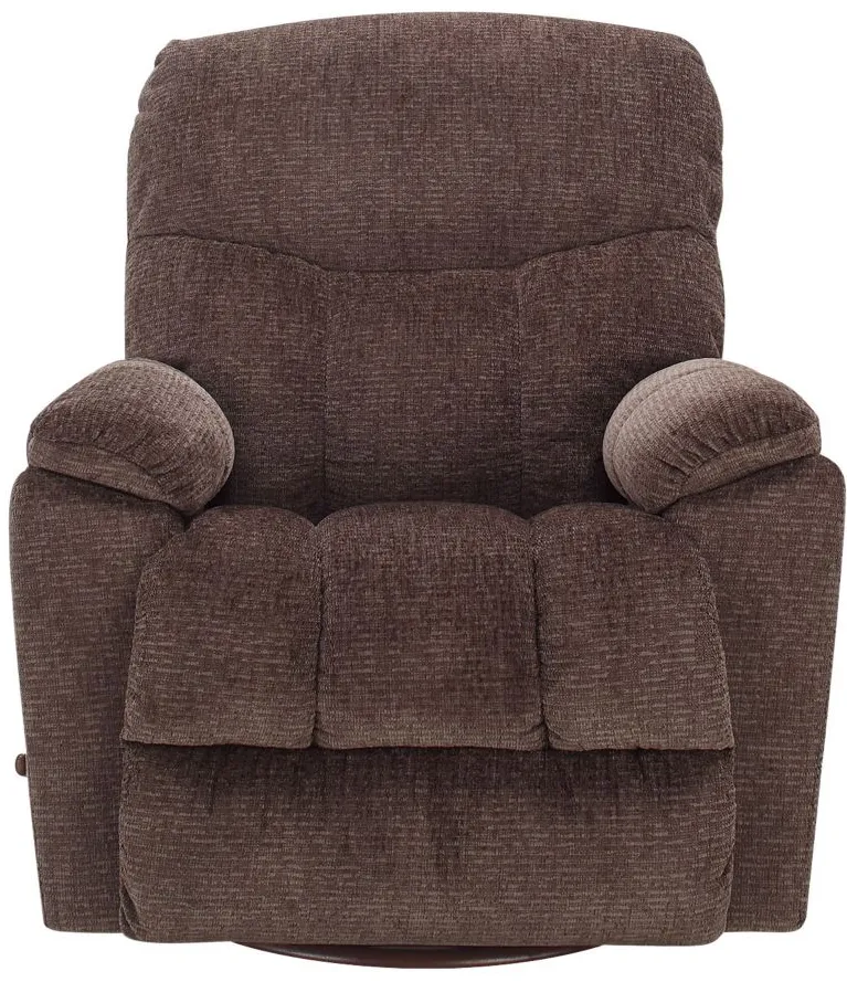 Morrie Chenille Swivel Rocker Recliner in Mocha by La-Z-Boy Recliner