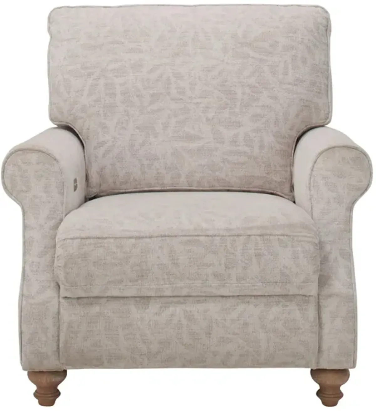 Lamont Power Recliner in Beige by Bellanest