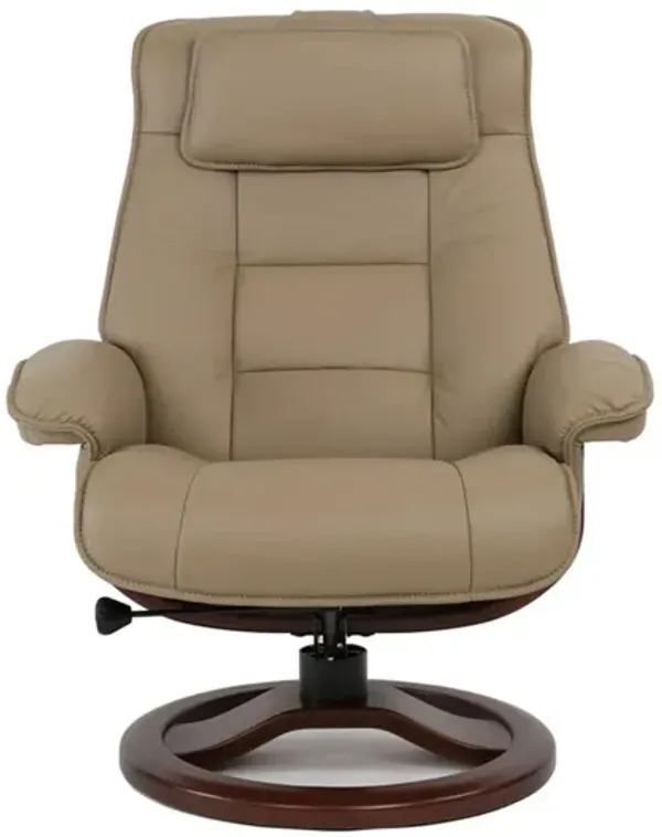 Mustang R Small Recliner and Ottoman