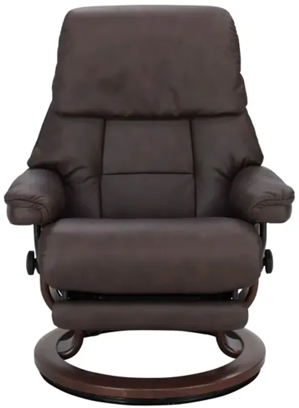 Stressless Ruby Medium Power Leg and Back Recliner
