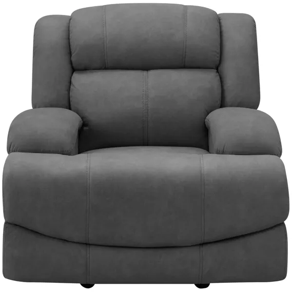 Quincey Glider Power Recliner in Smoke by Flexsteel