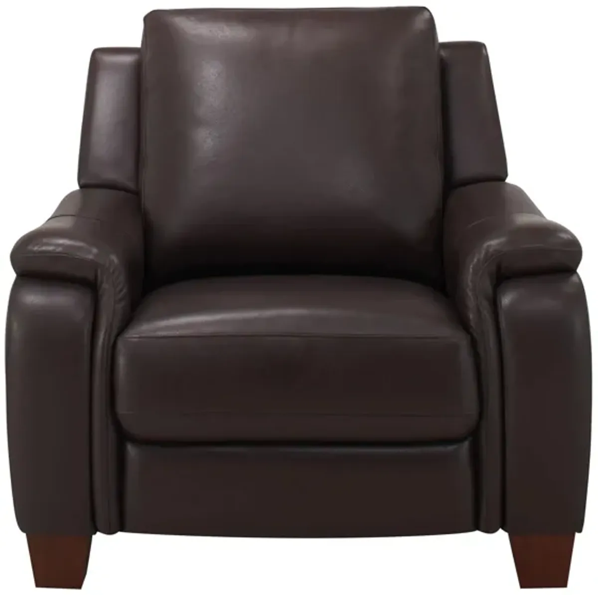 Ramiro Leather Power Recliner in Brown by Bellanest