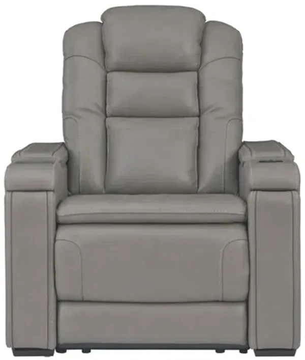 Boerna Power Recliner with Adjustable Headrest