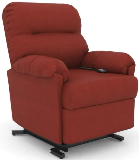 Roland Power Lift Recliner in Cranberry by Best Chairs