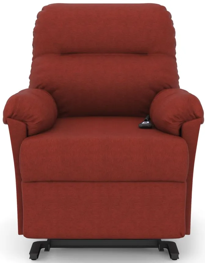Roland Power Lift Recliner in Cranberry by Best Chairs