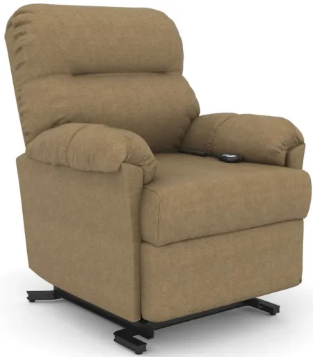 Roland Power Lift Recliner in Khaki by Best Chairs