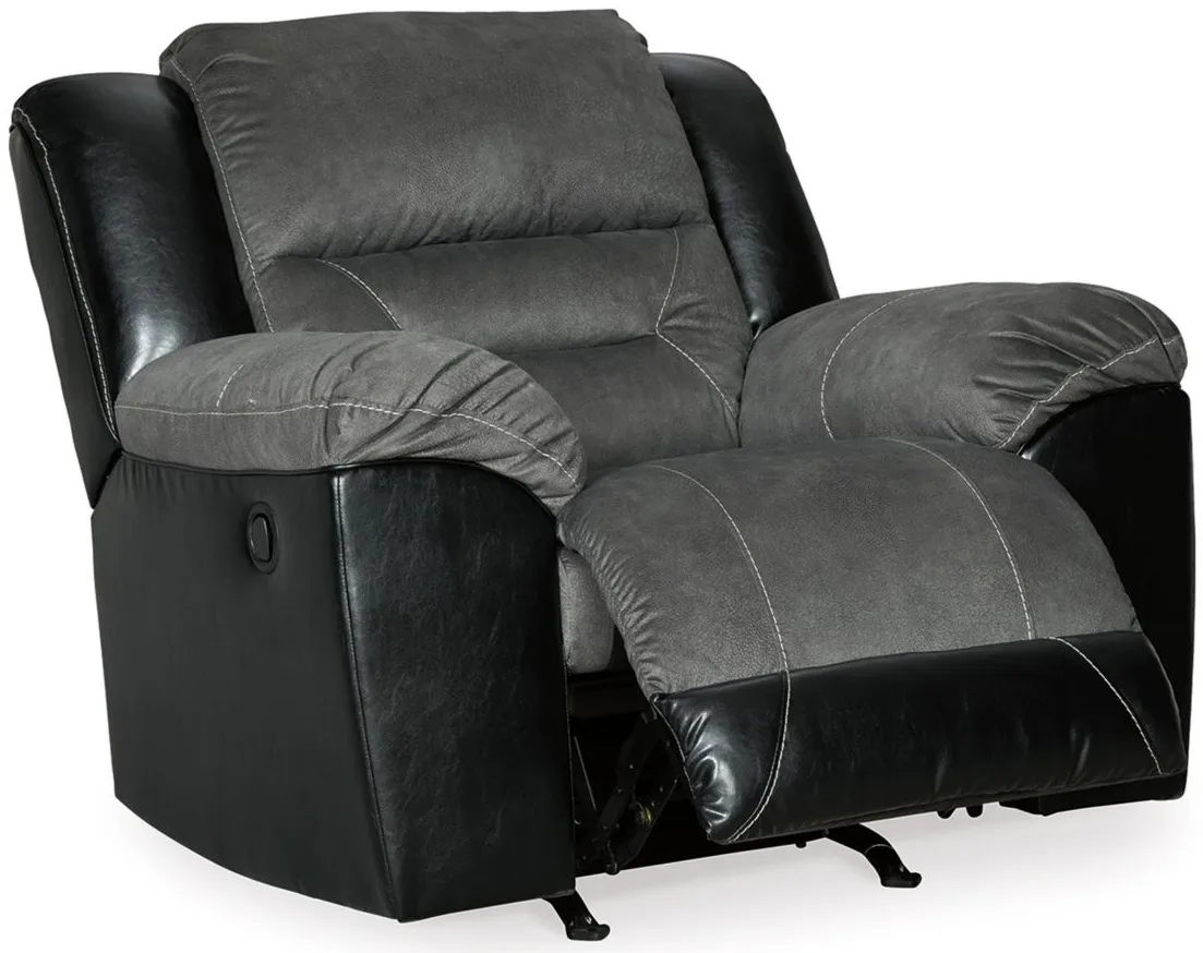 Earhart Recliner in Slate by Ashley Furniture