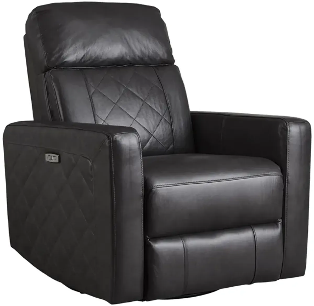 Soho Power Glider Recliner in Oxford Gray by Westwood Design