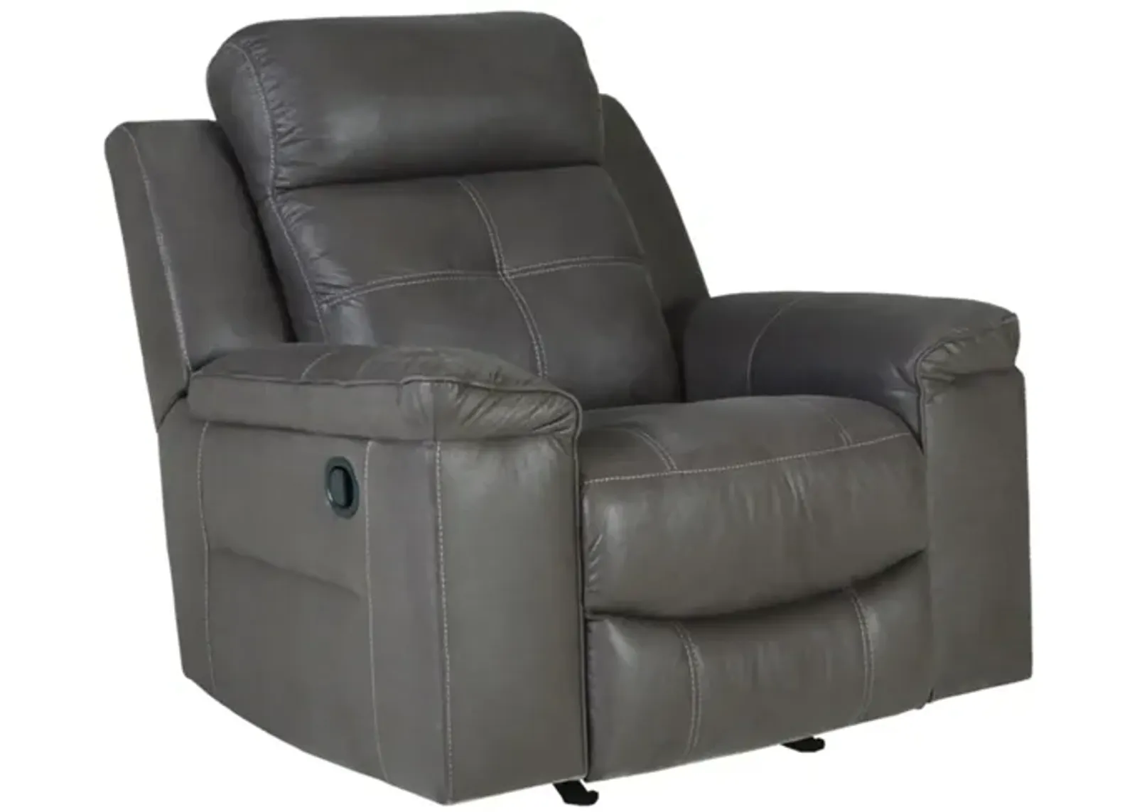 Jesolo Rocker Recliner in Dark Gray by Ashley Furniture