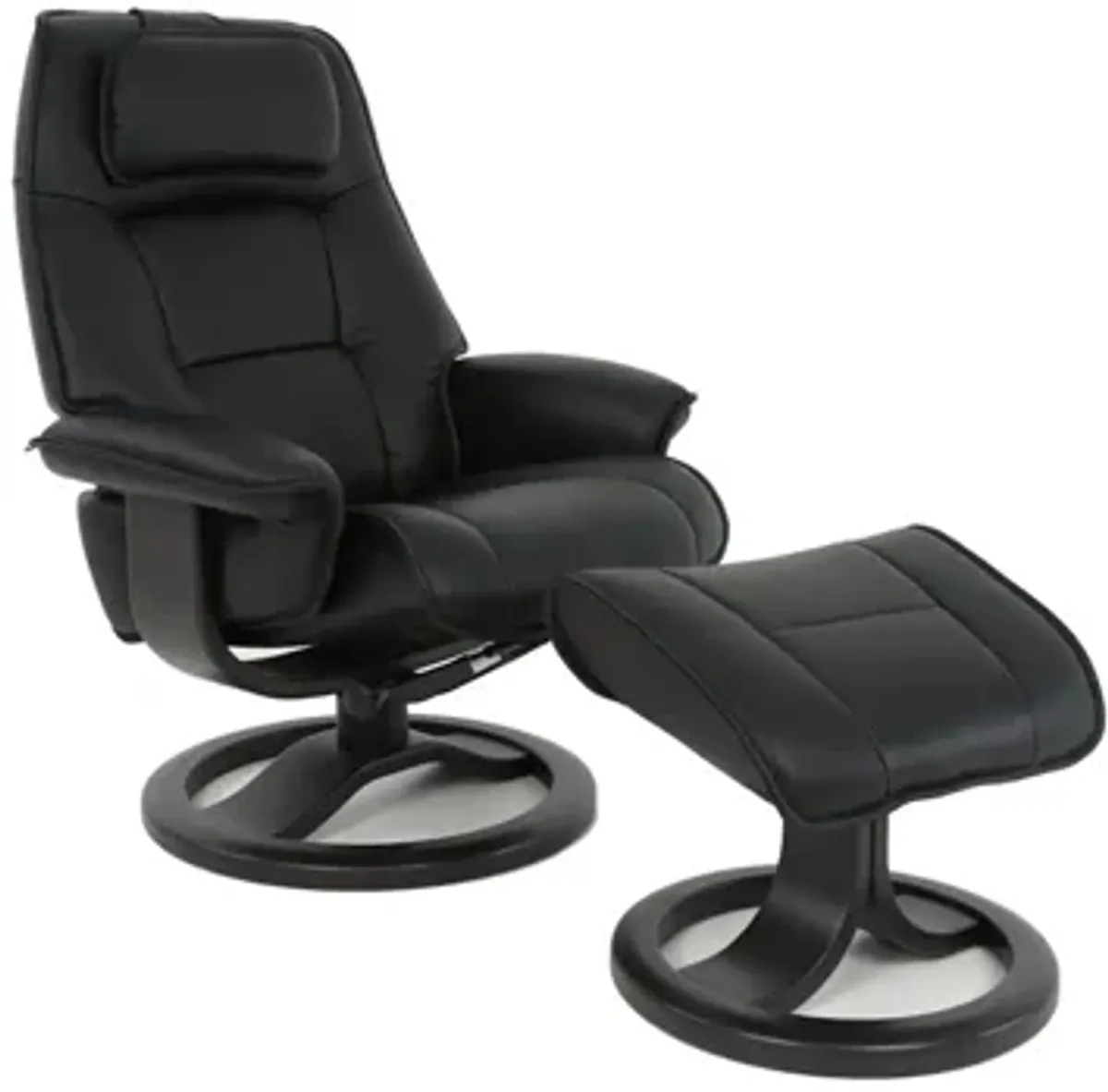 Admiral R Small Recliner and Ottoman